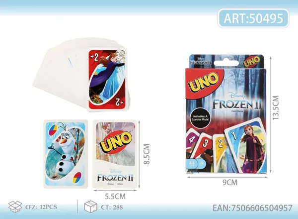 Juego de cartas UNO Frozen II