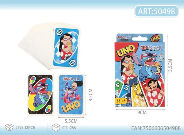 Juego de cartas UNO Lilo & Stitch