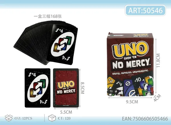 Juego de cartas UNO Show 'em No Mercy