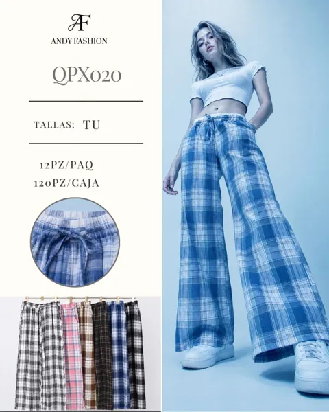 Pantalón de cuadros
