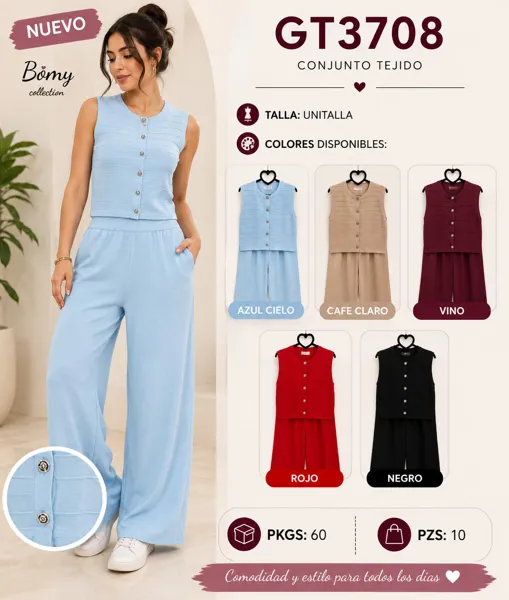 Conjunto tejido