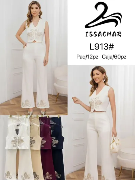 Conjunto de chaleco y pantalón