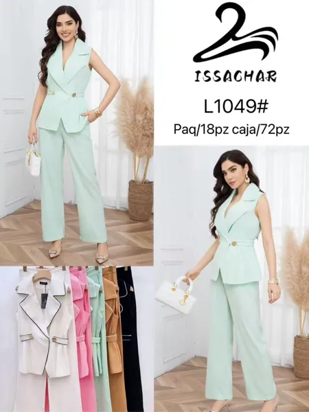 Conjunto de chaleco y pantalón