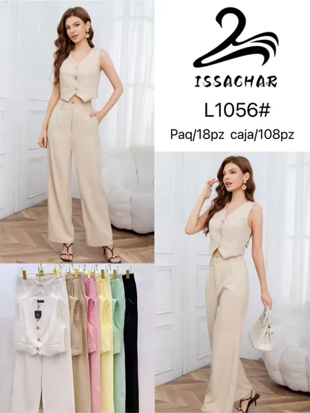 Conjunto de chaleco y pantalón