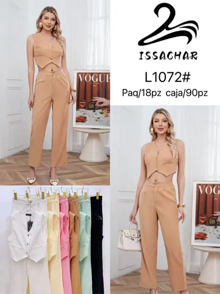 Conjunto de chaleco y pantalón
