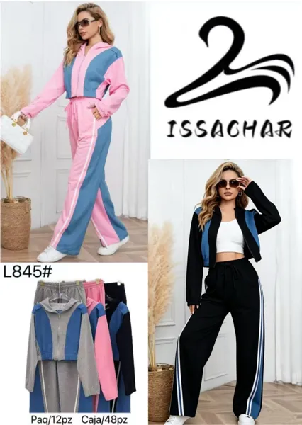 Conjunto deportivo con chamarra y pantalón