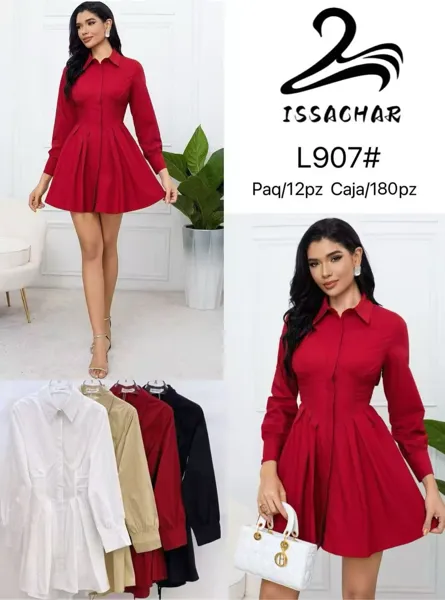 Vestido camisero