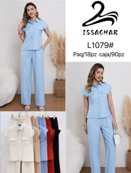 Conjunto de camisa y pantalón