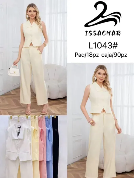 Conjunto de chaleco y pantalón