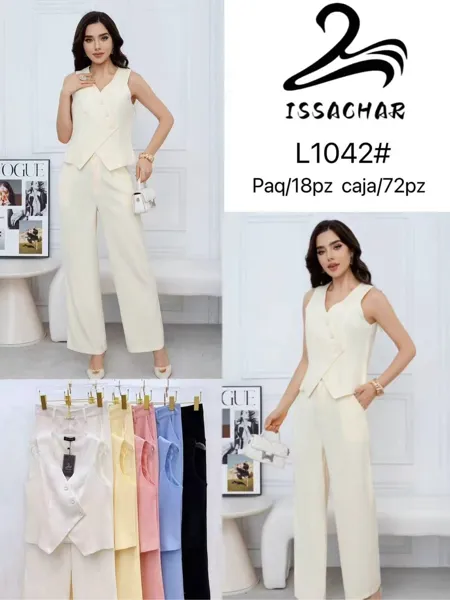 Conjunto de chaleco y pantalón
