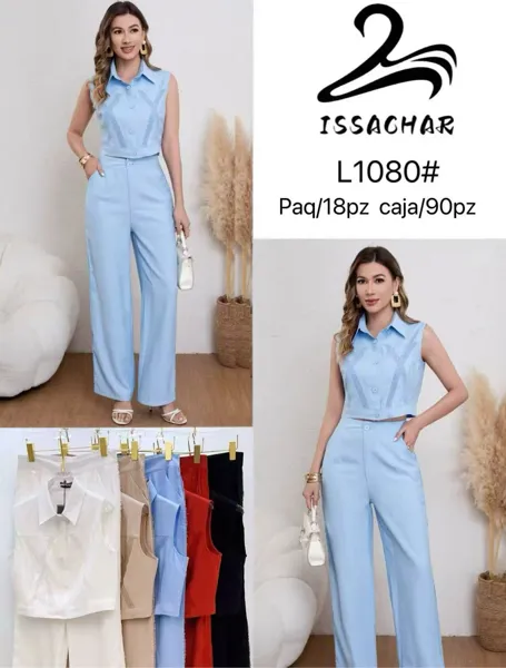 Conjunto de chaleco y pantalón