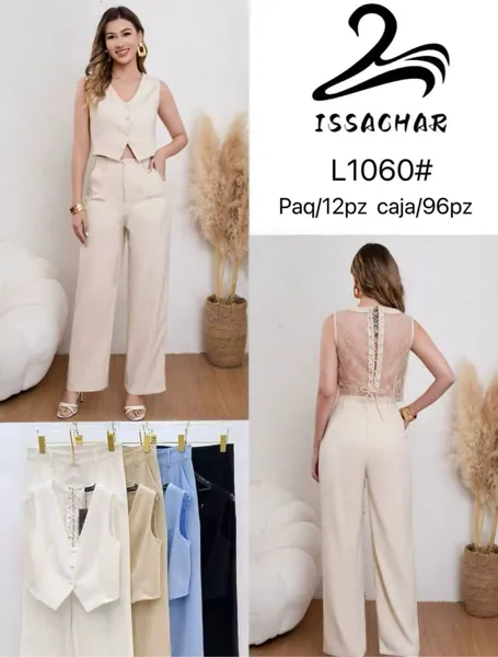 Conjunto de chaleco y pantalón