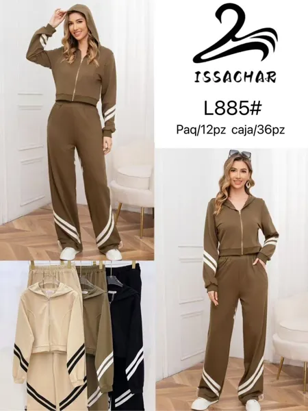 Conjunto deportivo con sudadera con capucha y pantalón