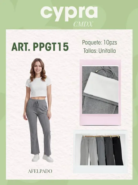 Pantalón afelpado