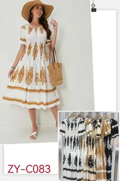 Vestido con estampado