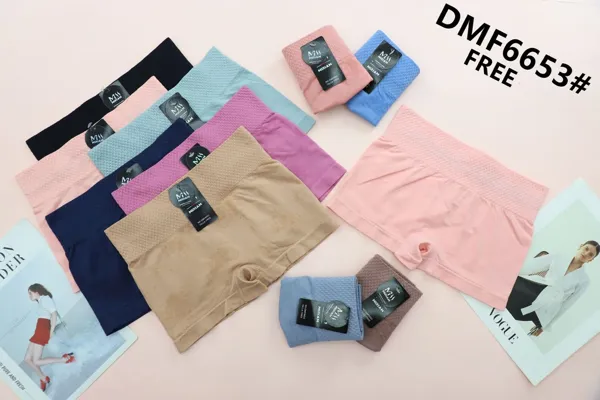 Pantaleta tipo bóxer sin costura para dama