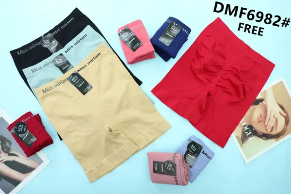 Pantaleta tipo bóxer sin costura para dama