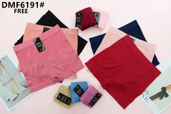 Pantaleta tipo bóxer sin costura para dama