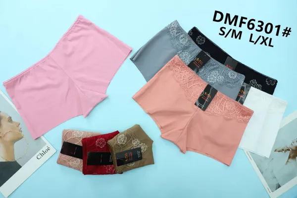 Pantaleta tipo bóxer sin costura para dama