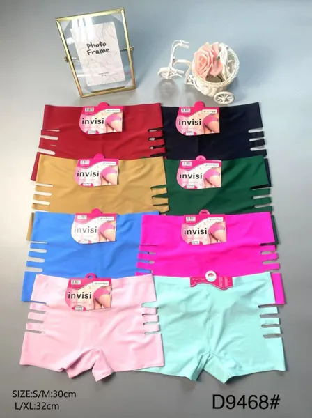 Pantaleta tipo bóxer sin costura para dama