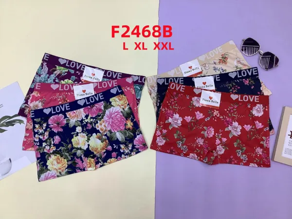 Pantaleta tipo bóxer sin costura para dama