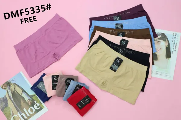 Pantaleta tipo bóxer sin costura para dama