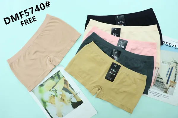 Pantaleta tipo bóxer sin costura para dama