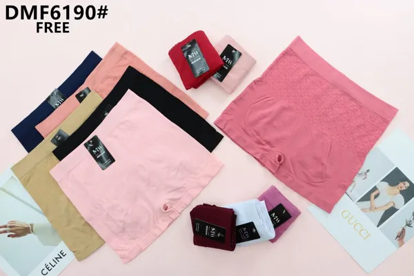 Pantaleta tipo bóxer sin costura para dama