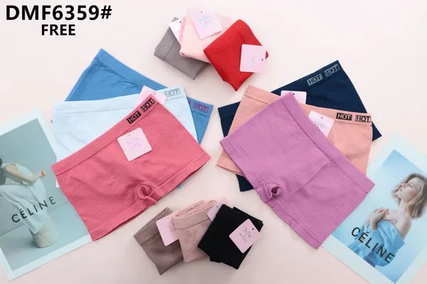 Pantaleta tipo bóxer sin costura para dama