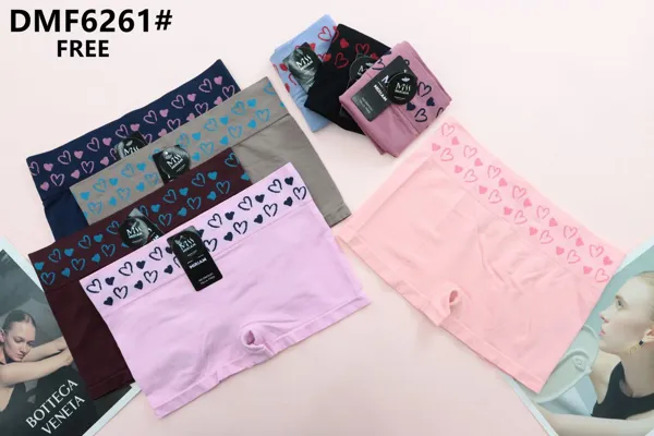 Pantaleta tipo bóxer sin costura para dama