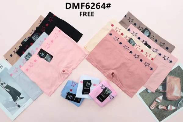 Pantaleta tipo bóxer sin costura para dama