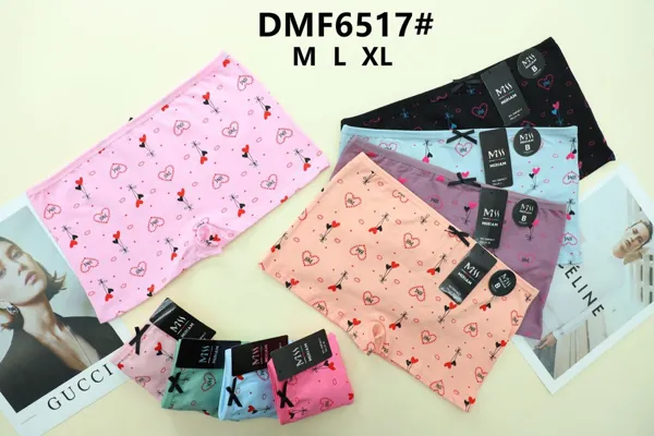 Pantaleta tipo bóxer sin costura para dama