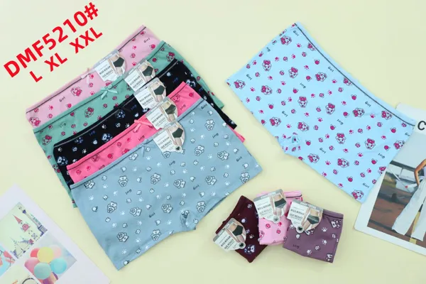 Pantaleta tipo bóxer sin costura para dama
