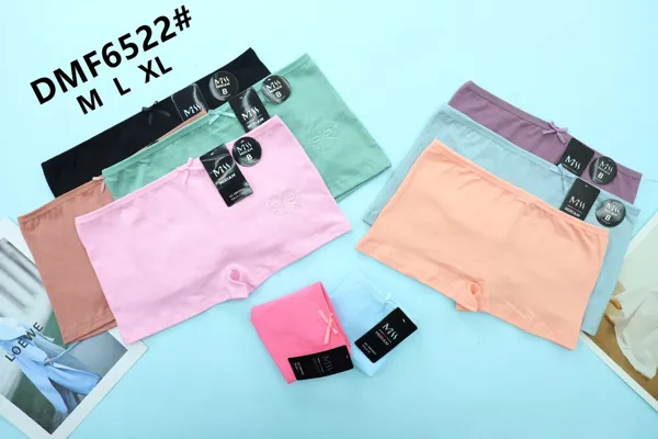 Pantaleta tipo bóxer sin costura para dama