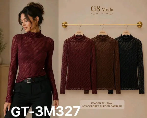 Blusa de manga larga