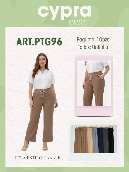 Pantalones con jareta