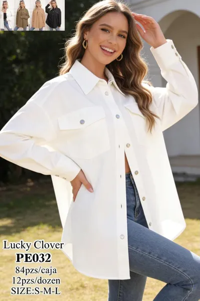 Camisa tipo chaqueta