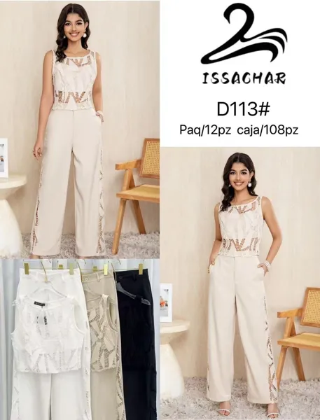 Jumpsuit con encaje