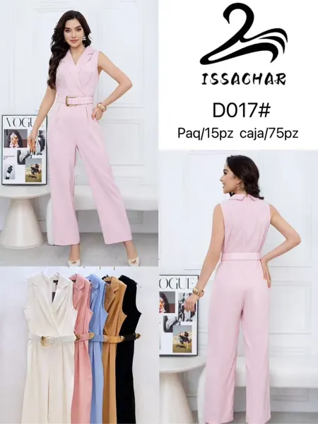 Jumpsuit con cinturón