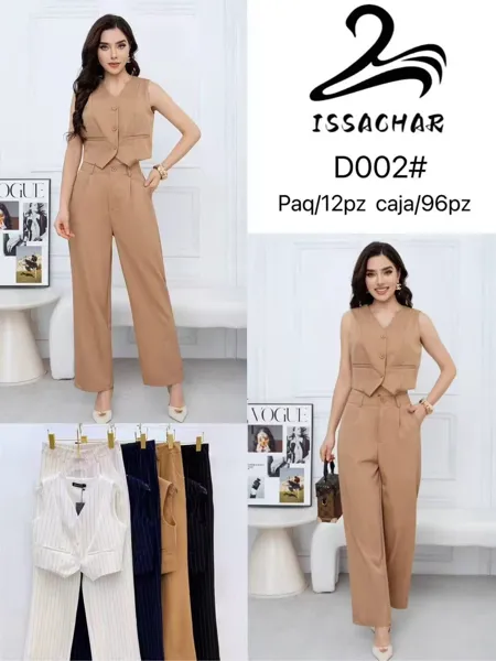 Conjunto de chaleco y pantalón