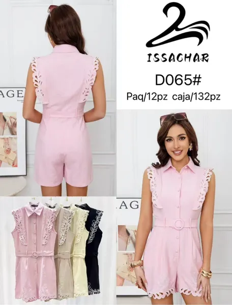 Jumpsuit con bordado