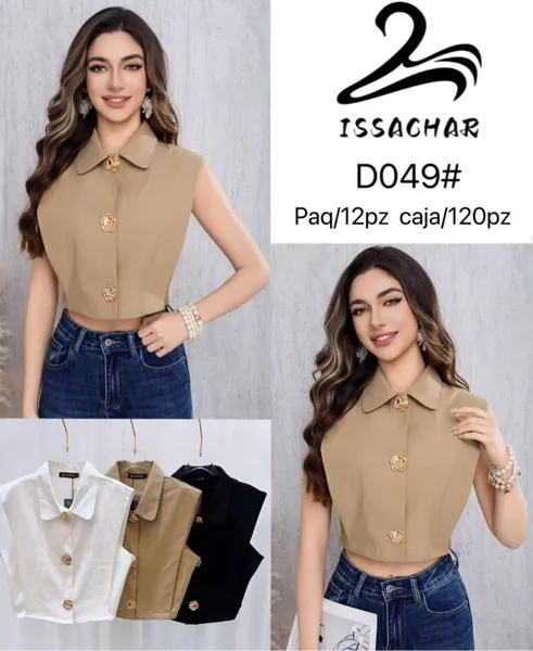 Blusa crop top