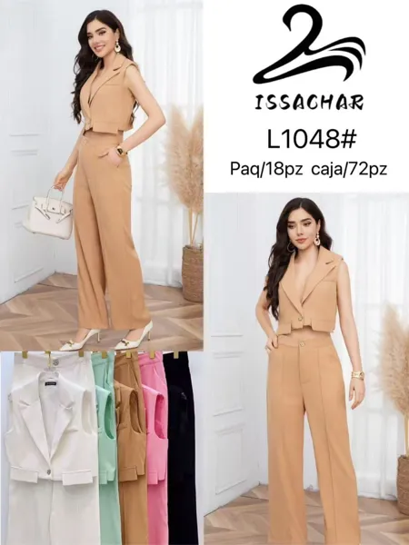 Conjunto de chaleco y pantalón