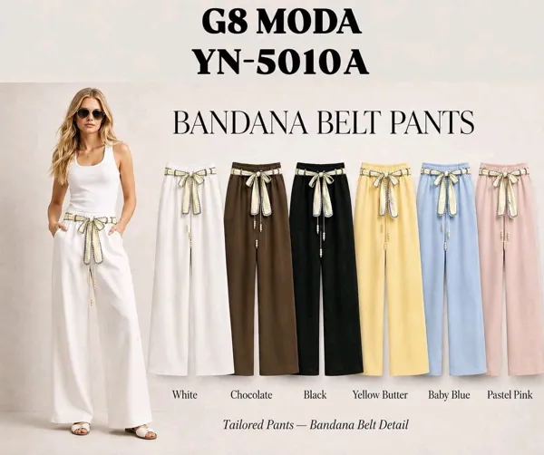 Pantalón con bandana