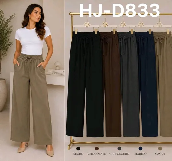 Pantalones holgados con jareta