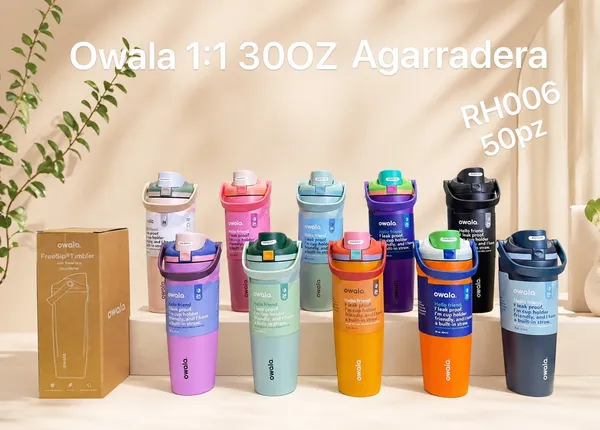 Termo OWALA 30oz con asa