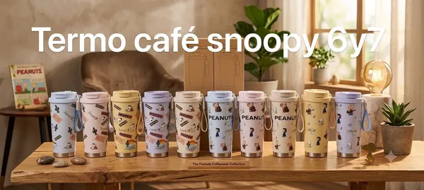 Termo animado taza de café