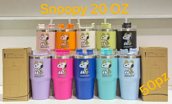 Termo animado 20oz para auto
