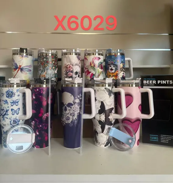 Termo animado 40oz para auto