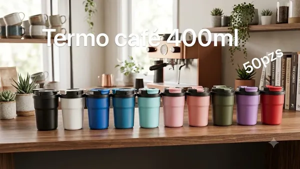 Termo sin marca taza de café